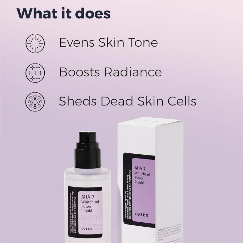 Cosrx 7% Glycolic Acid Whitehead Removing Power Liquid 100ml