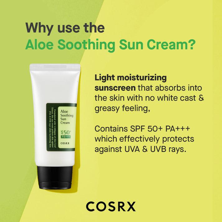 Cosrx Aloe Soothing Sun Cream SPF50+ 50 ml