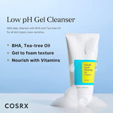 Cosrx珂丝艾丝低PH早安凝胶洁面乳温和清洁保湿 150ml
