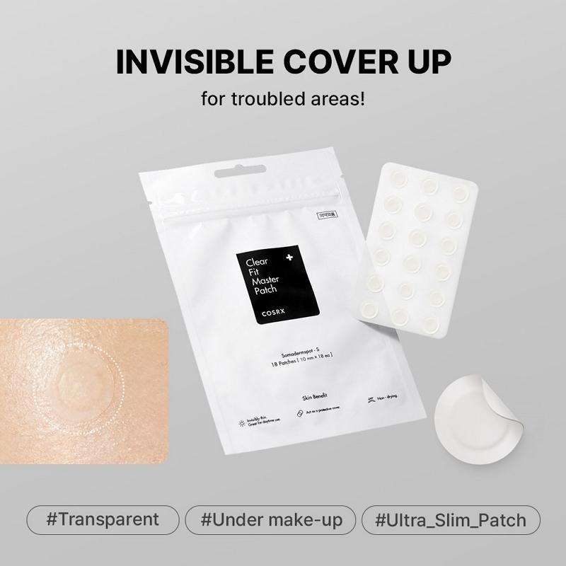 Cosrx Clear Fit Master Patch 18 Sheets