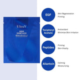 Ultra V Aqua Shine Mask 10pcs