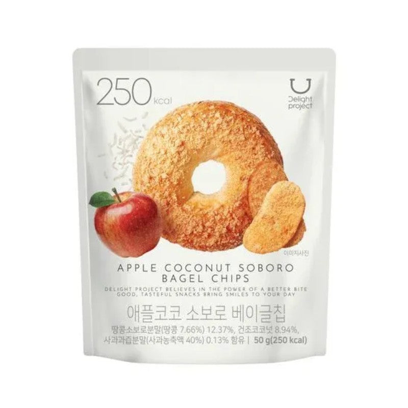 Delight Project低热量贝果干苹果椰蓉 55g