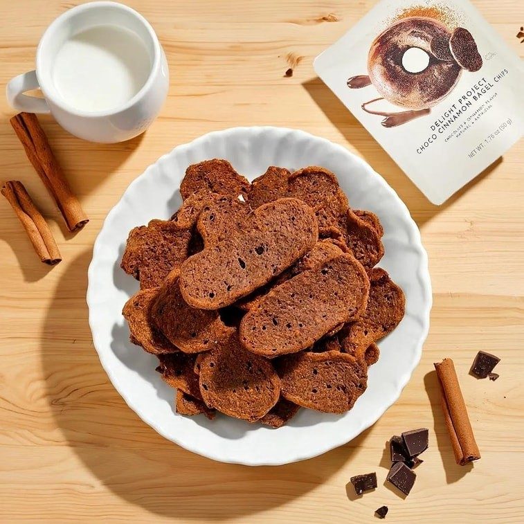 Delight Proejct Choco Cinnamon Bagel Chips Kuromi 50g