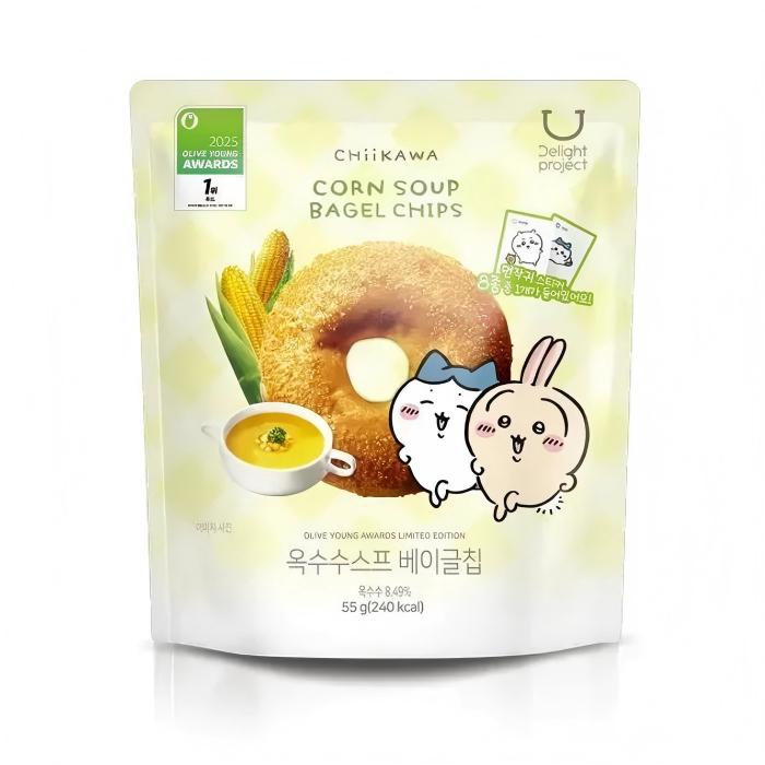 Delight Project吉伊卡哇低热量贝果干玉米浓汤 55g
