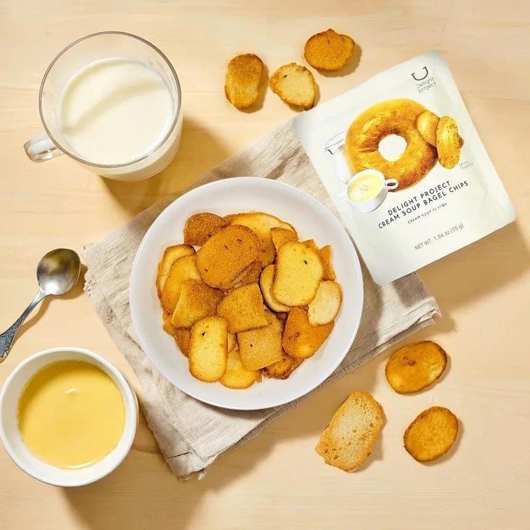 Delight Project Chiikawa Bagel Chip Cream Soup 55g