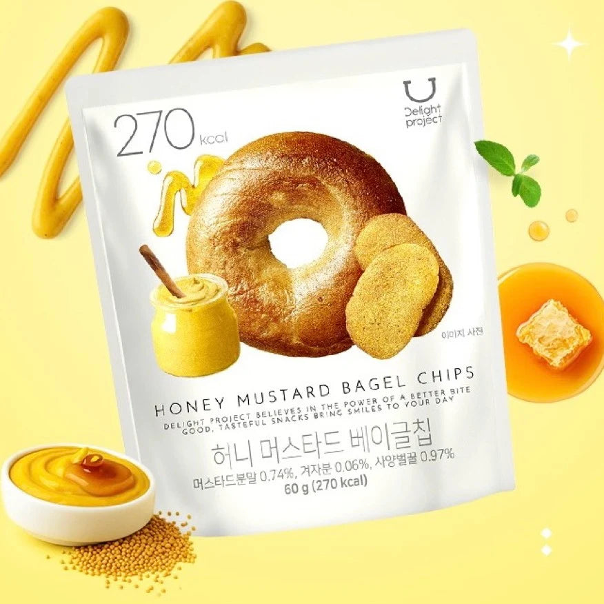 Delight Project Honey Mustard Bagel Chip 60g