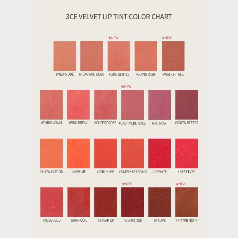 3CE Velvet Lip Tint #Childlike