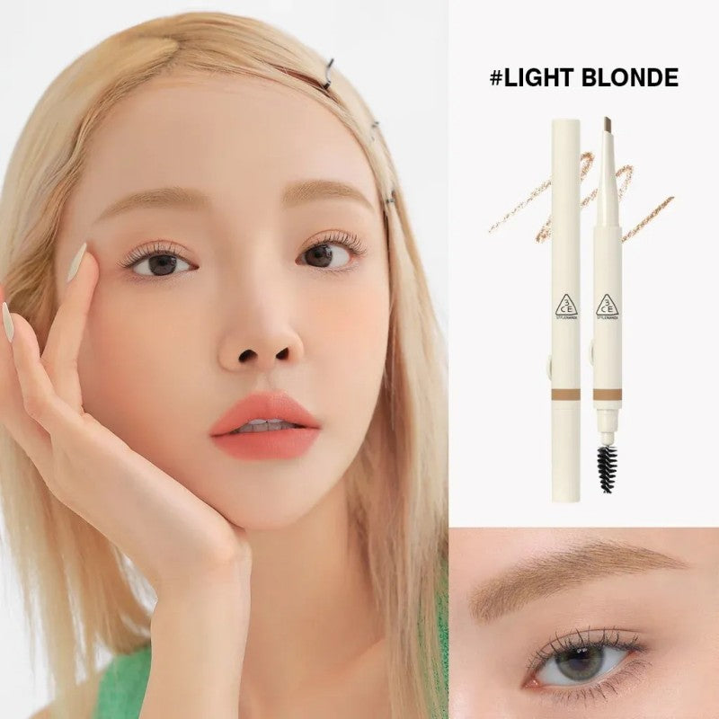 3CE Easy Brow Designing Pencil #E01 LIGHT BLONDE 0.13g
