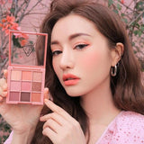 3CE九宫格眼影盘#蜜桃盘