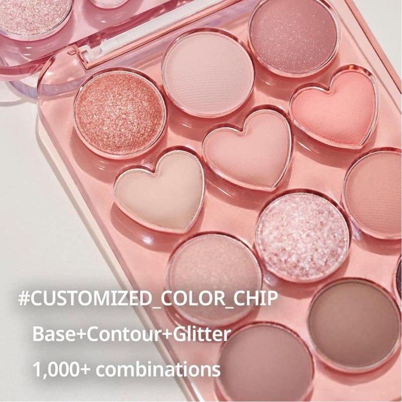 Colorgram Pint Point Eyeshadow Palette #01 Peach + Coral = Love