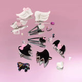 Fillimilli Hair Clip Set Angel Hello Kitty 4pcs