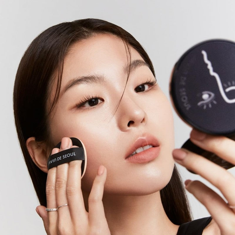 Javin De Seoul首尔眨眼黑气垫#21象牙白 15g