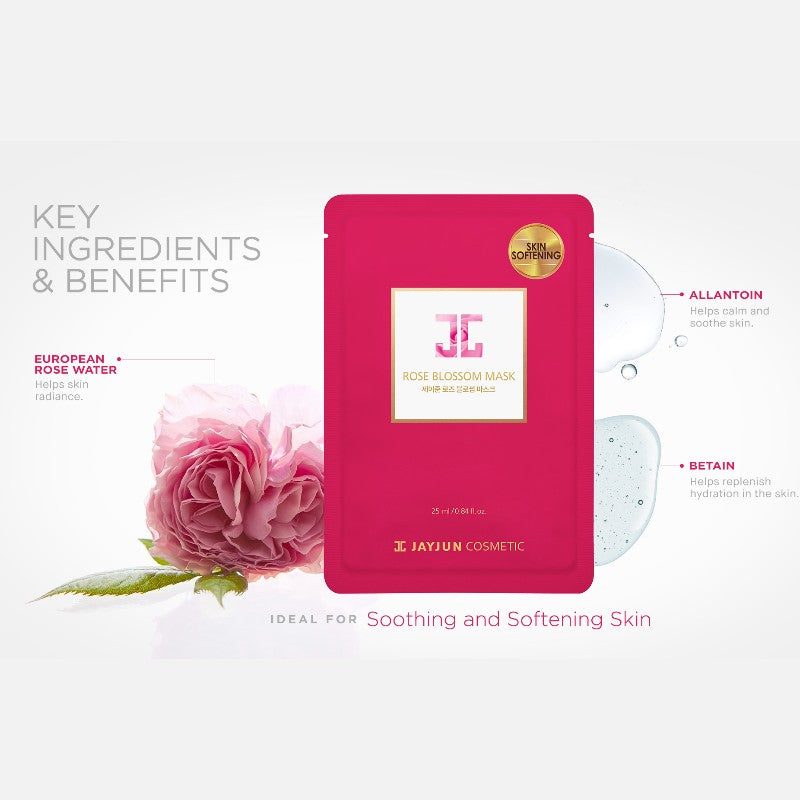Jayjun Rose Blossom Mask 10pcs