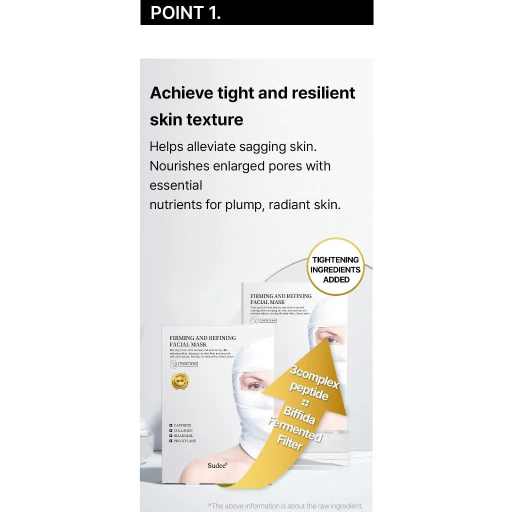 Sudee Firming And Refining Facial Mask 5pcs