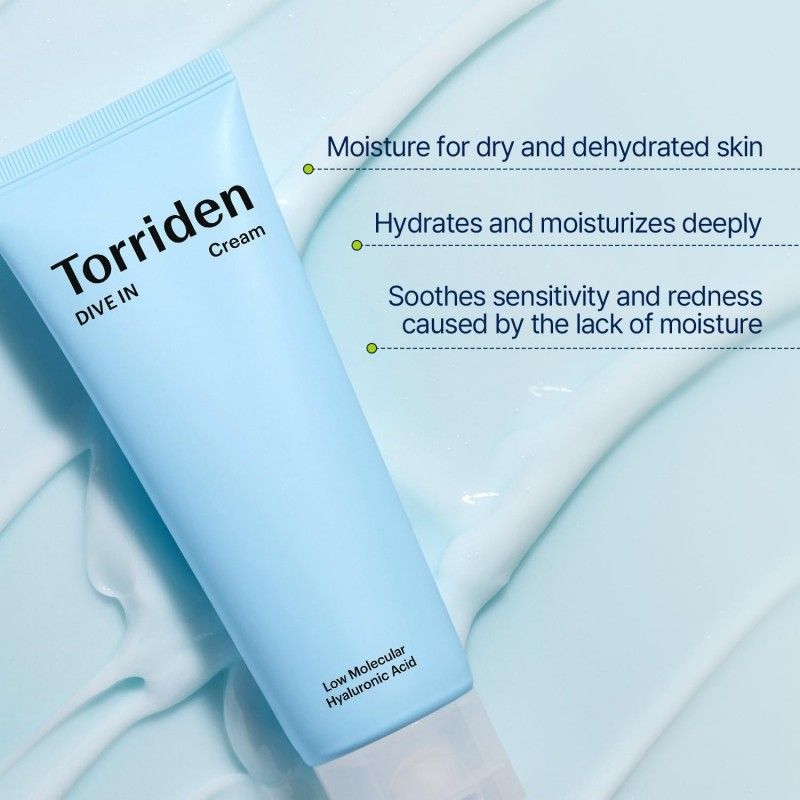 Torriden桃瑞丹玻尿酸面霜低分子补水保湿清爽 80ml