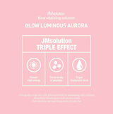 JM Solution樱花玫瑰水光面膜粉色欧若拉紧致提亮 1片