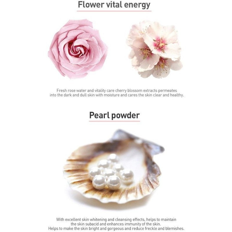 JM Solution樱花玫瑰水光面膜粉色欧若拉紧致提亮 1片