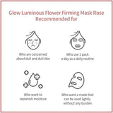 JM Solution Glow Luminous Flower Firming Mask 10pcs