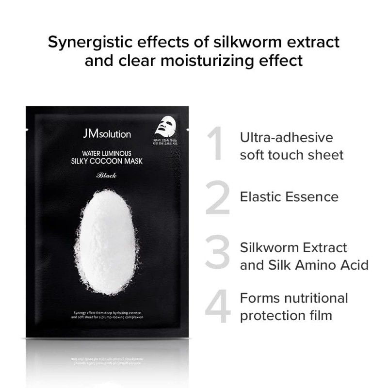 JM Solution白蚕丝面膜保湿亮白 1片