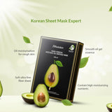 JM Solution牛油果面膜超细纤维纸补水保湿 10片