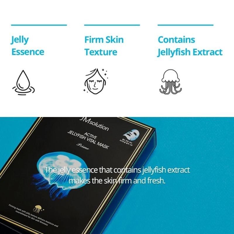 JM Solution水母弹润面膜补水保湿 10片
