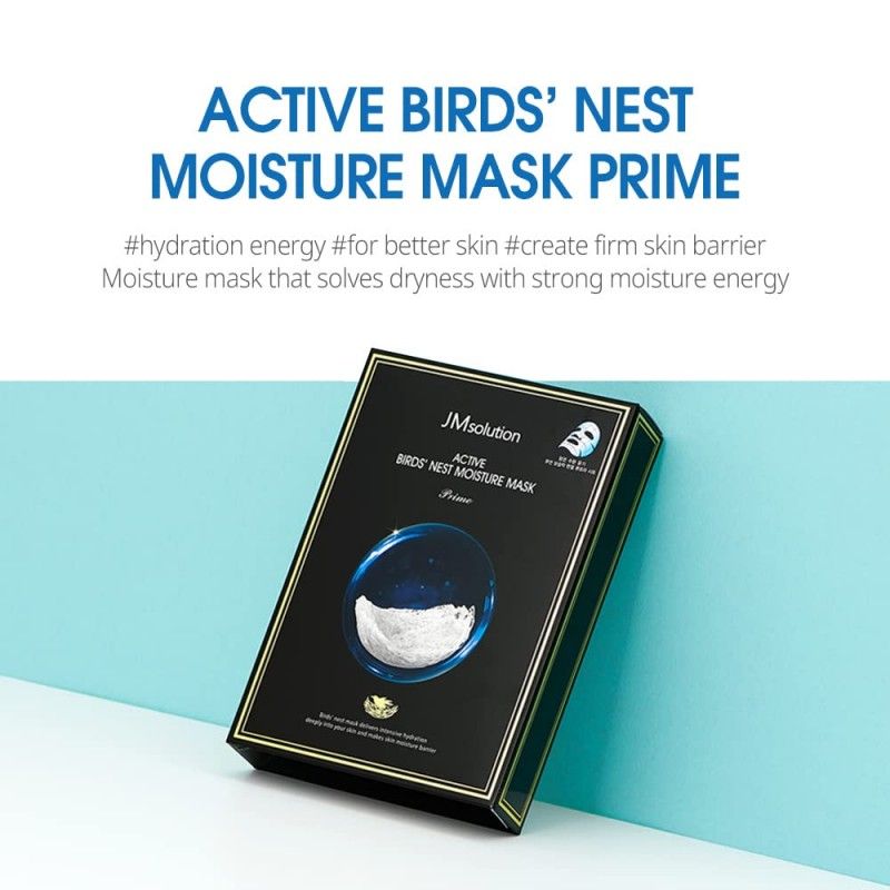 JM Solution Active Birds Nest Moisture Mask 10pcs