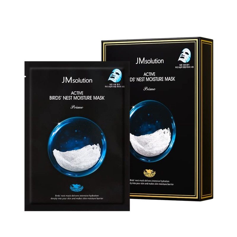 JM Solution燕窝营养面膜补水保湿 10片