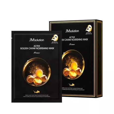JM Solution Active Golden Caviar Nourishing Mask 10pcs