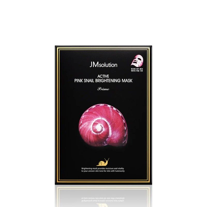 JM Solution Active Pink Snail Brightening Mask Prime 10pcs