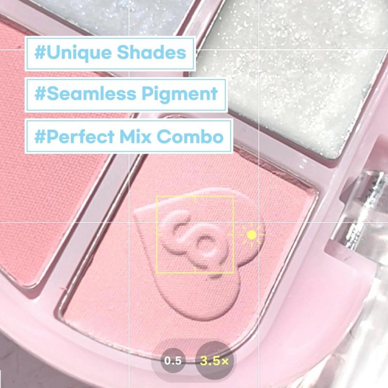 Colorgram口袋系列四色眼影盘#01 Glitter Dory