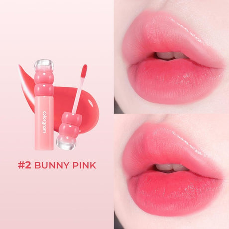 Colorgram糖葫芦唇釉Fruity水润保湿唇彩#02 Bunny Pink
