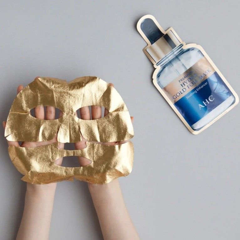 AHC Premium Hydra Gold Foil Mask 5pcs