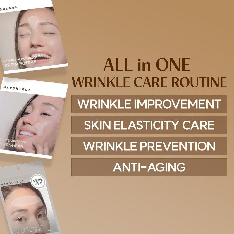 Olive Young Marshique Forehead Wrinkle Patches 15patches