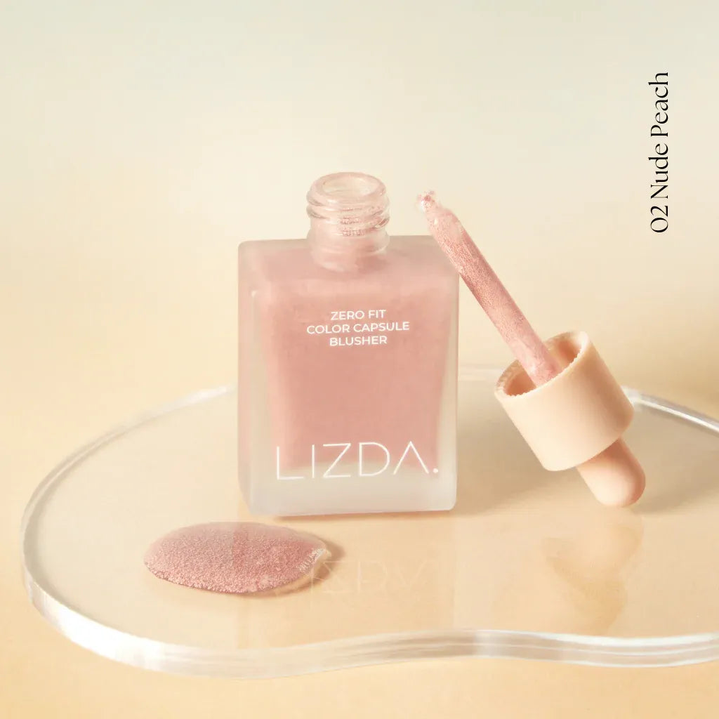 Lizda莉姿达泡泡液体腮红#02裸桃红色