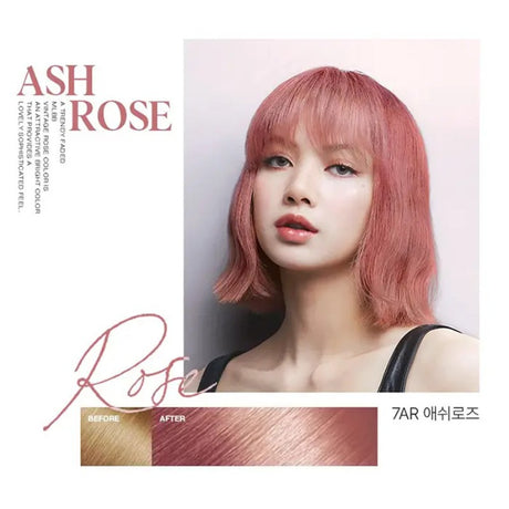 Mise En Scene All New Hello Bubble Hair Colour Kit #7AR Ash Rose