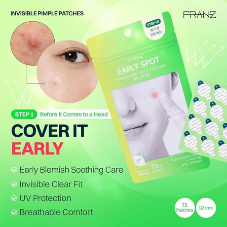 Franz Early Spot Naked Early Spot Patch 72pcs