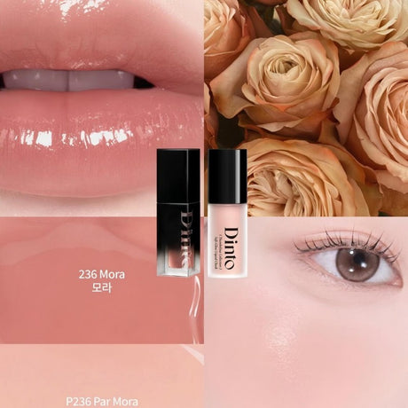 Dinto Blur Glowy Lip Tint #236 Mora + Perfect Pair Cheek #P236