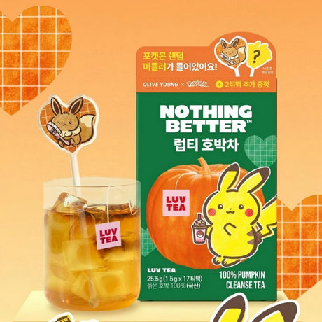 Nothing Better x Pokemon Luv Tea Pumpkin 15+2pcs