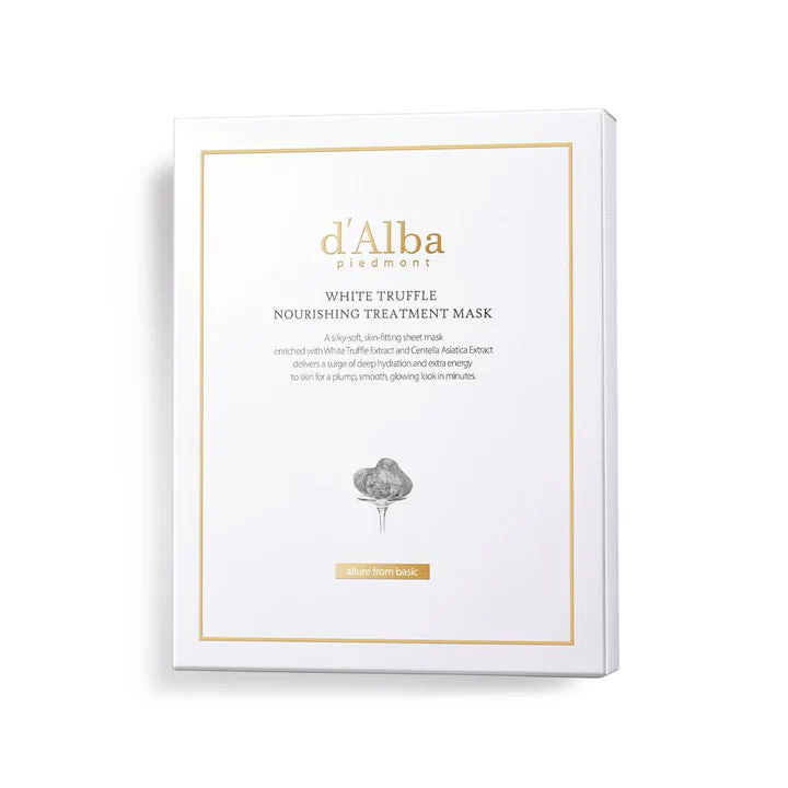 D'Alba White Truffle Nourishing Treatment Mask 5pcs