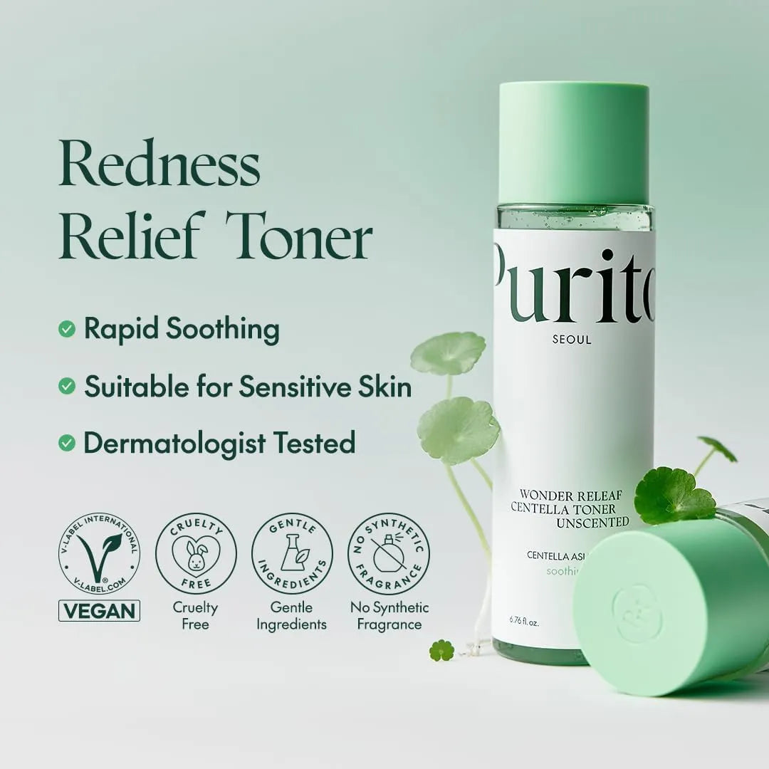 Purito积雪草爽肤水无香型 200ml 