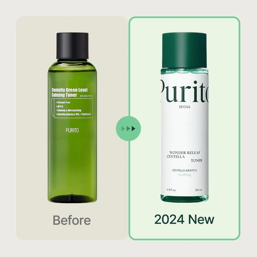 Purito积雪草爽肤水无香型 200ml 