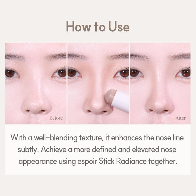 Espoir Be Glow Shading Stick Contour #2N Neutral Gray 9g