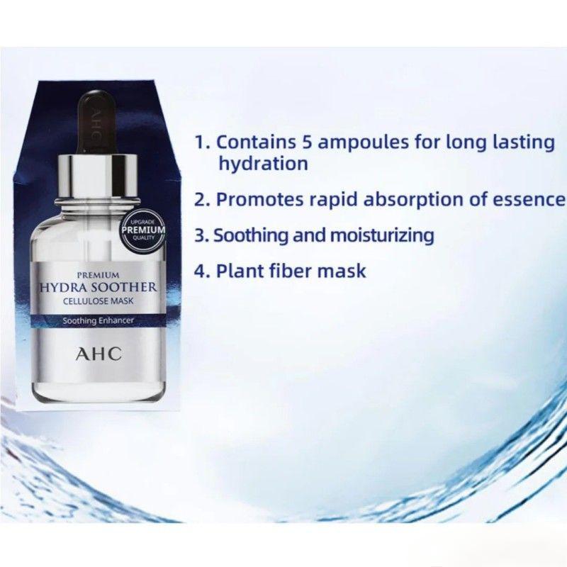 AHC Premium Hydra Soother Cellulose Mask 5pcs