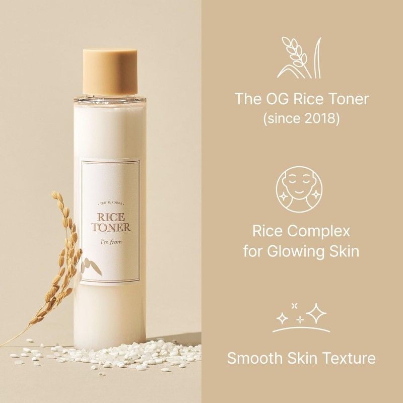 I'm From爱肤兰爽肤水大米化妆水保湿补水清爽 150ml 