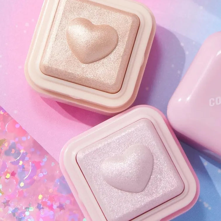 Colorgram爱心高光小方块#02 Pink Heart