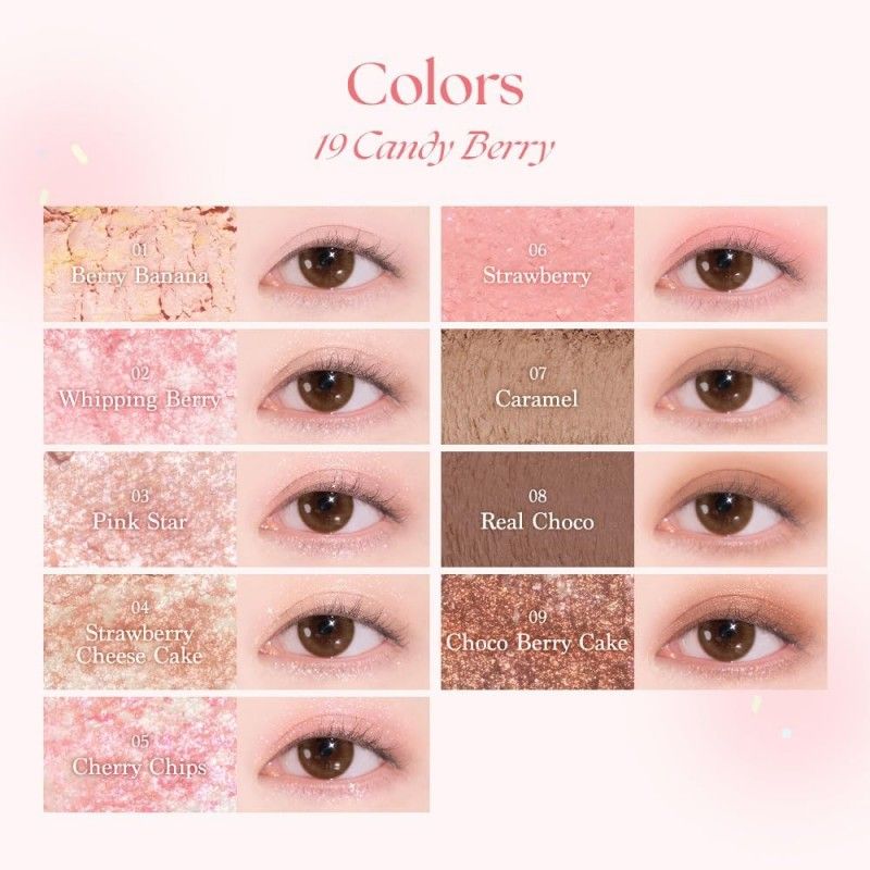 Dasique Eyeshadow Palette #19 Candy Berry