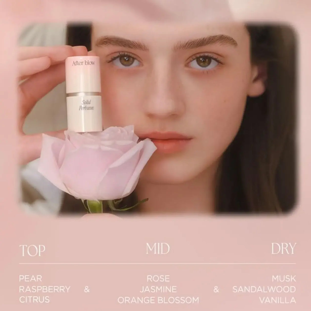 After Blow Solid Perfume #01 Rose Bouquet 6.5g