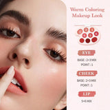 Dasique Mood Painting Lip & Cheek Palette #01 Warm Coloring