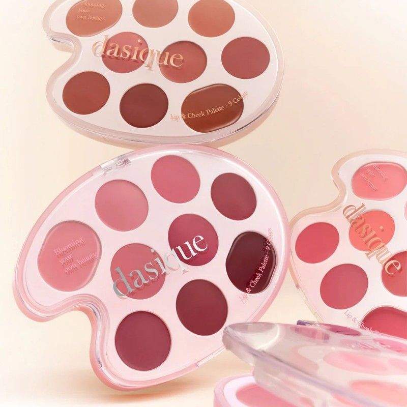 Dasique Mood Painting Lip & Cheek Palette #03 Pink Coloring