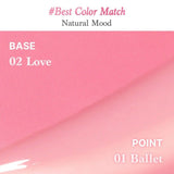 Dasique Mood Painting Lip & Cheek Palette #03 Pink Coloring